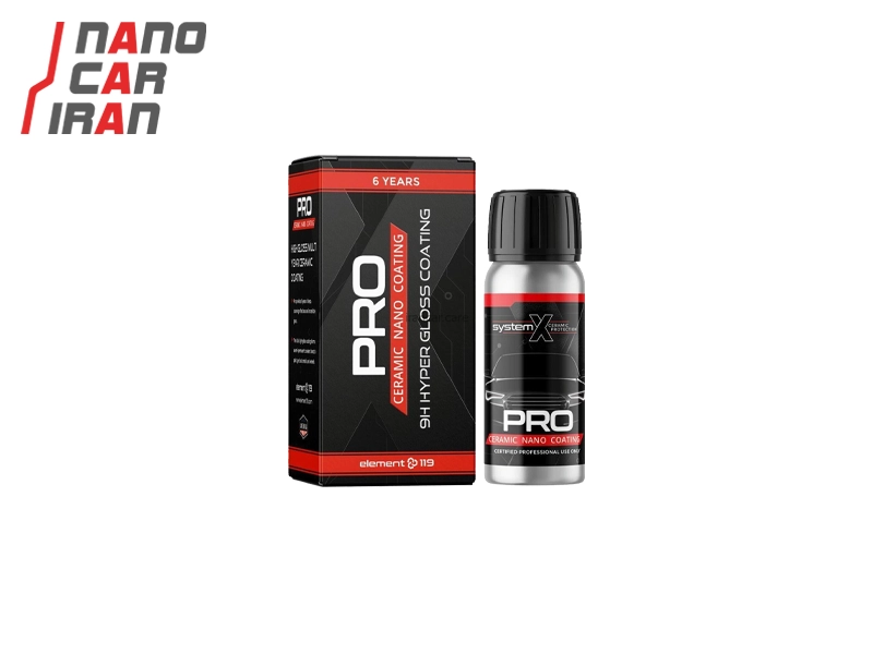 نانو سرامیک بدنه خودرو سیستم ایکس مدل پرو حجم ۶۵ میلی‌ لیتری System X Pro Nano Ceramic Coating 65ml for Car Body